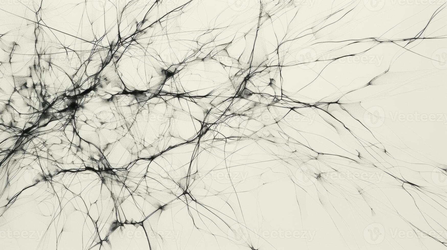 An abstract drawing of a tangled web of lines and shapes demonstrating the complexity and depth of the human mind and its potential for artistic expression photo
