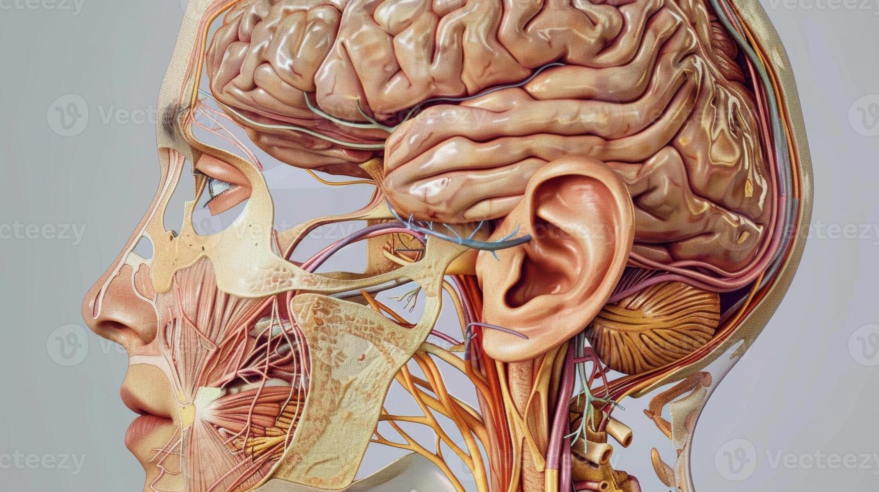 A detailed illustration of the limbic system showcasing its importance in regulating emotions behavior and longterm memory photo