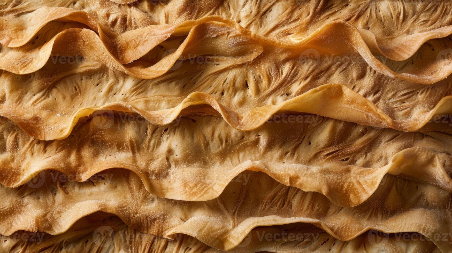 Flaky Folds The crust is folded and layered creating textured ridges and valleys that provide both visual interest and a satisfying crunch photo