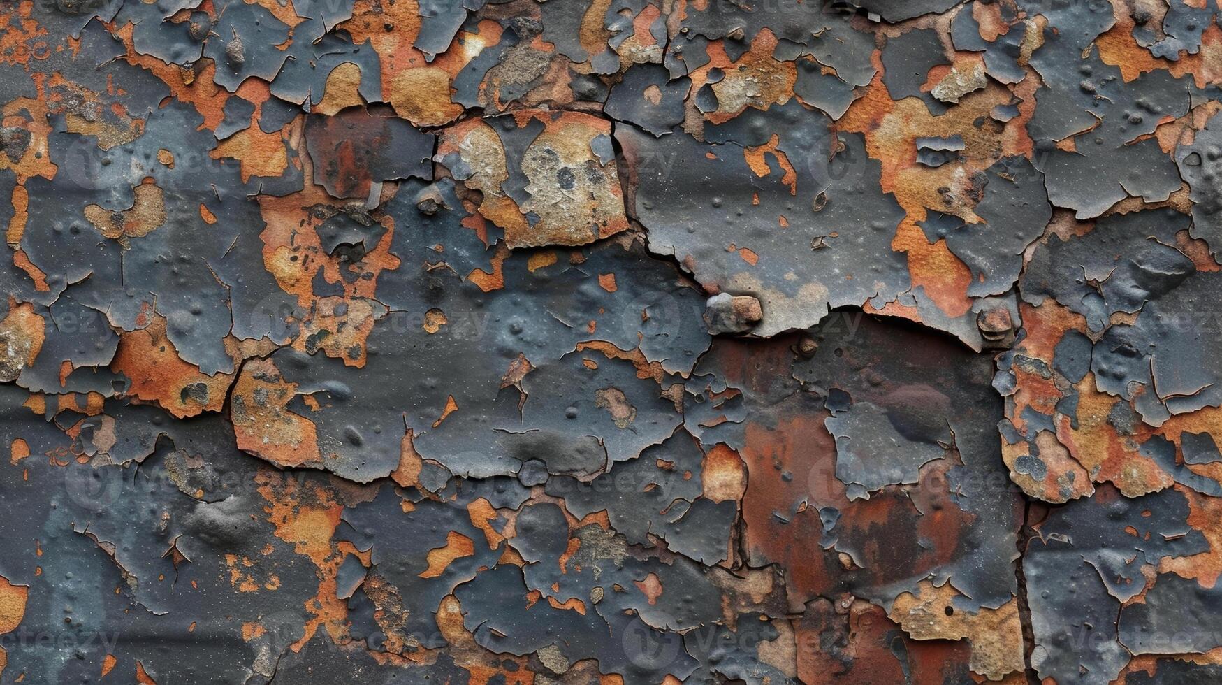 Rough and Rugged The chipped paint has a rough and rugged texture evoking a sense of ruggedness and toughness photo