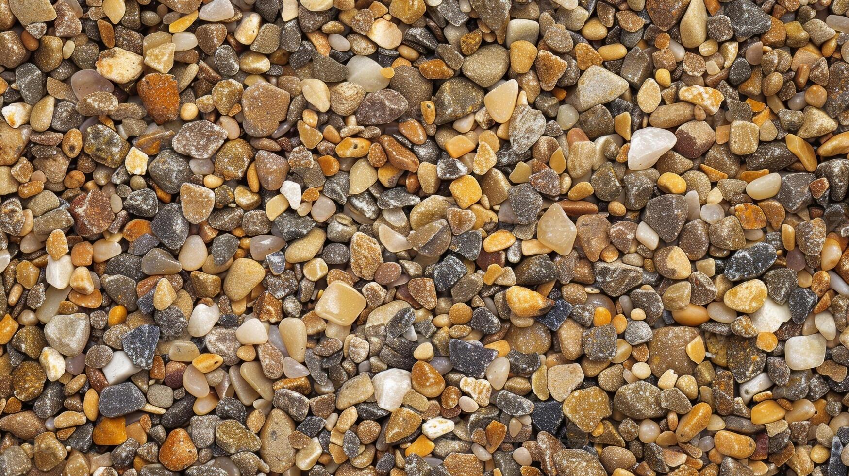 Tiny pebbles stacked together creating a smooth and uniform surface photo