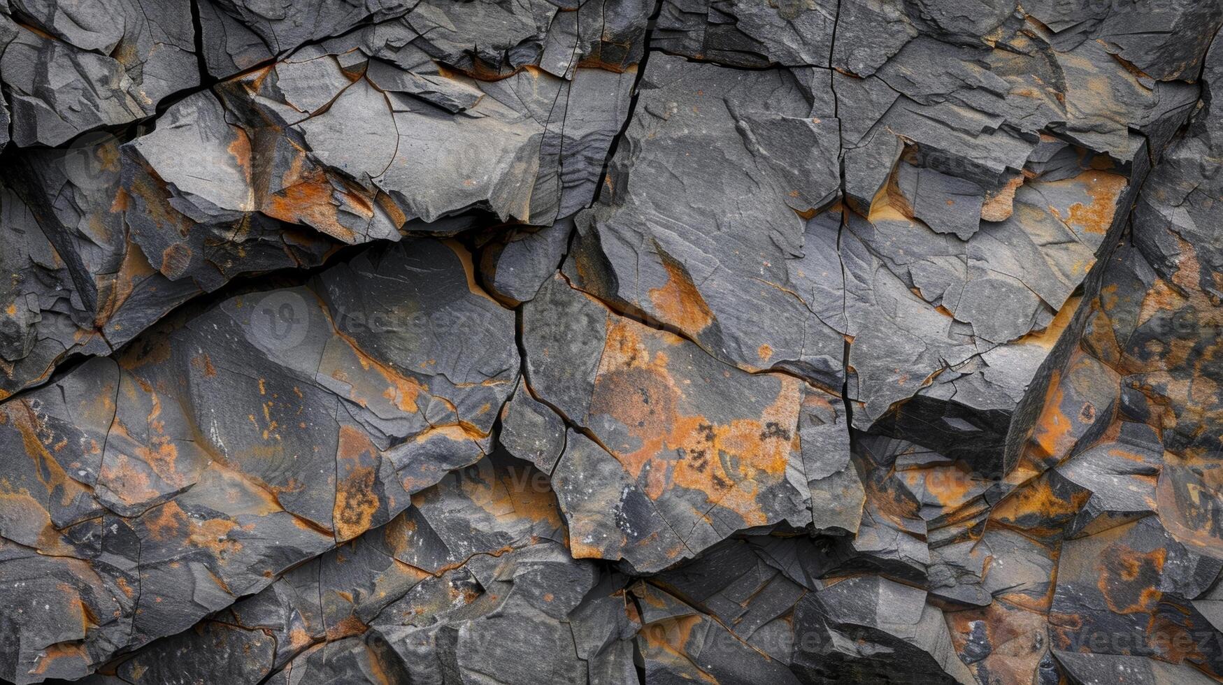 Sharp Edges From the closeup perspective the sharp and jagged edges of basalt are on full display giving the texture a sharp almost dangerous quality photo