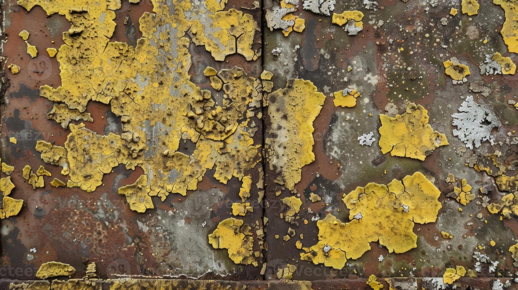 The final image showcases a section of coated wire where the coating has become discolored with patches of yellow and brown marring its once smooth and consistent appearance. The textur photo