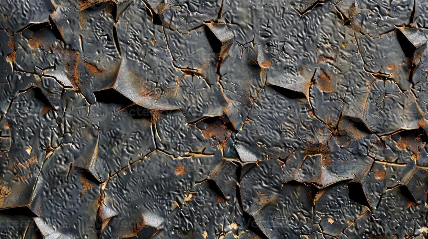 Rough and jagged surface with an uneven pattern of lines and dots perfect for maintaining a secure grip on a smooth surface photo