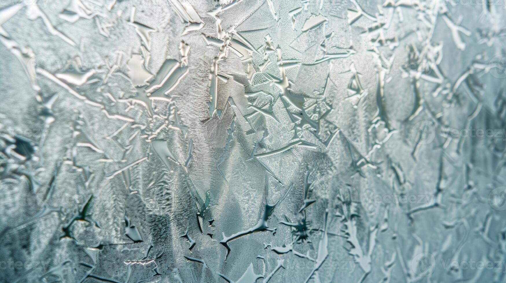 From up close the frosted glass appears almost crystallike with a delicate lattice of lines and ridges etched into its frosted surface photo