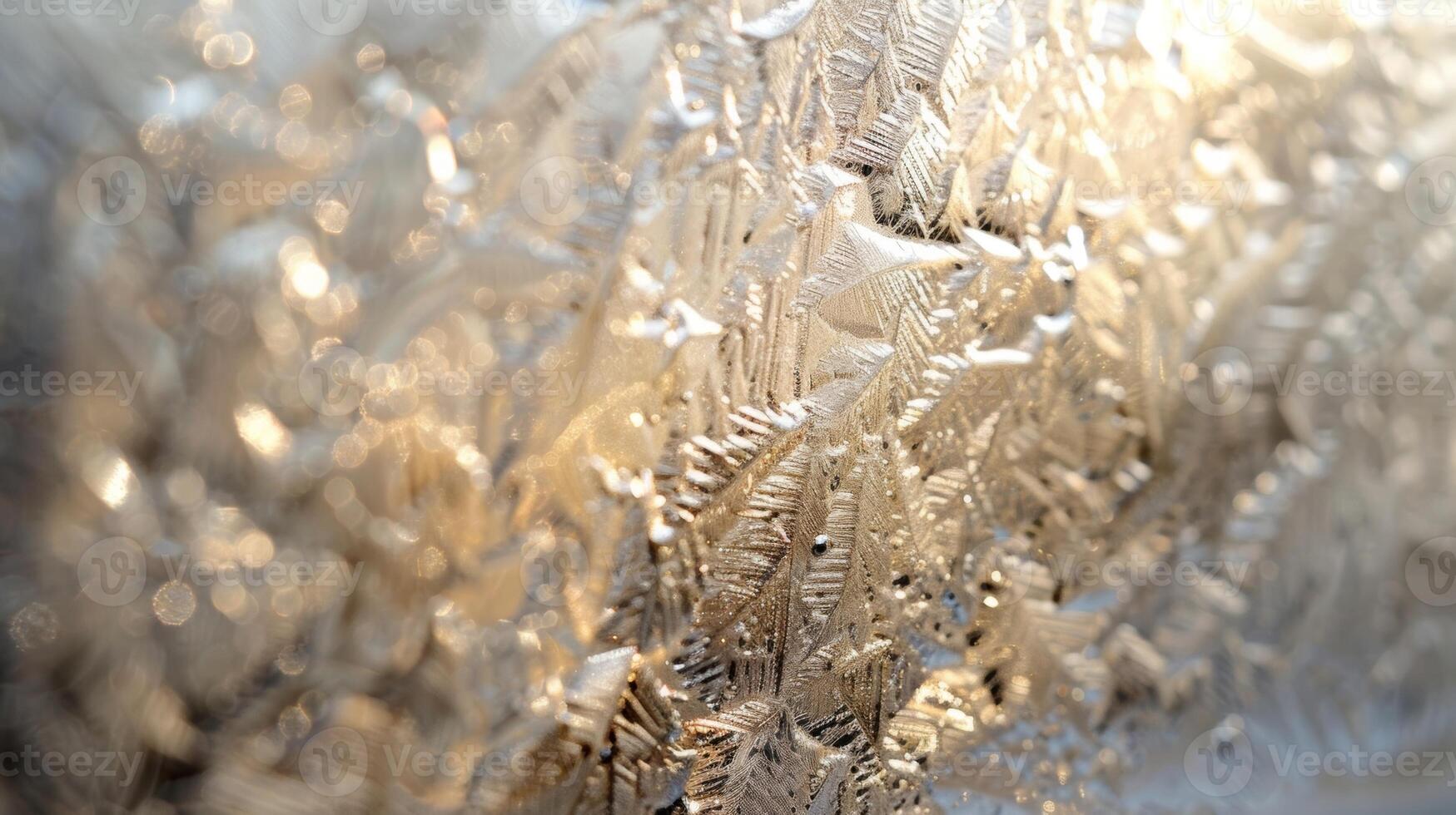 As the light filters through the glass it bounces off the textured surface revealing a glimmer of frosty icy shimmer photo