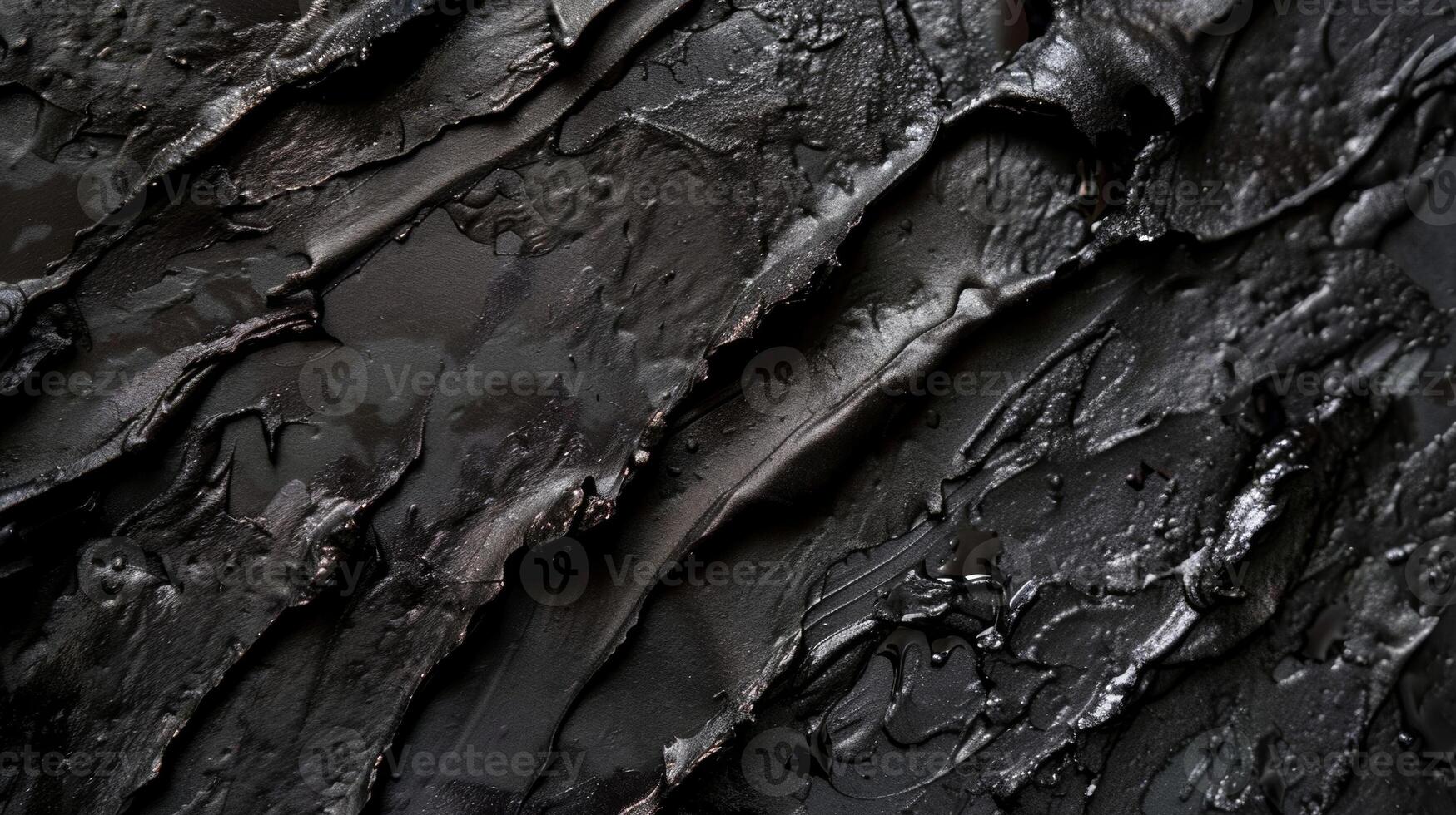 Deep and dark this slick mud texture has a slippery sheen and a thick smooth consistency that resembles melted tar photo