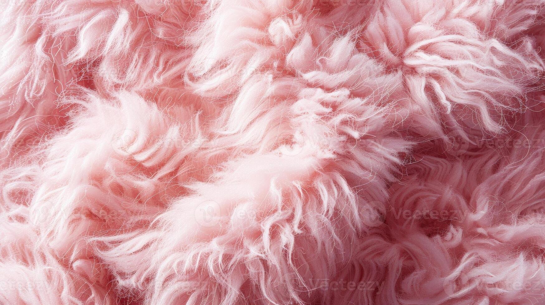 A closeup of pink fleece offering a fuzzy almost ticklish texture with its short strands and plush appearance photo