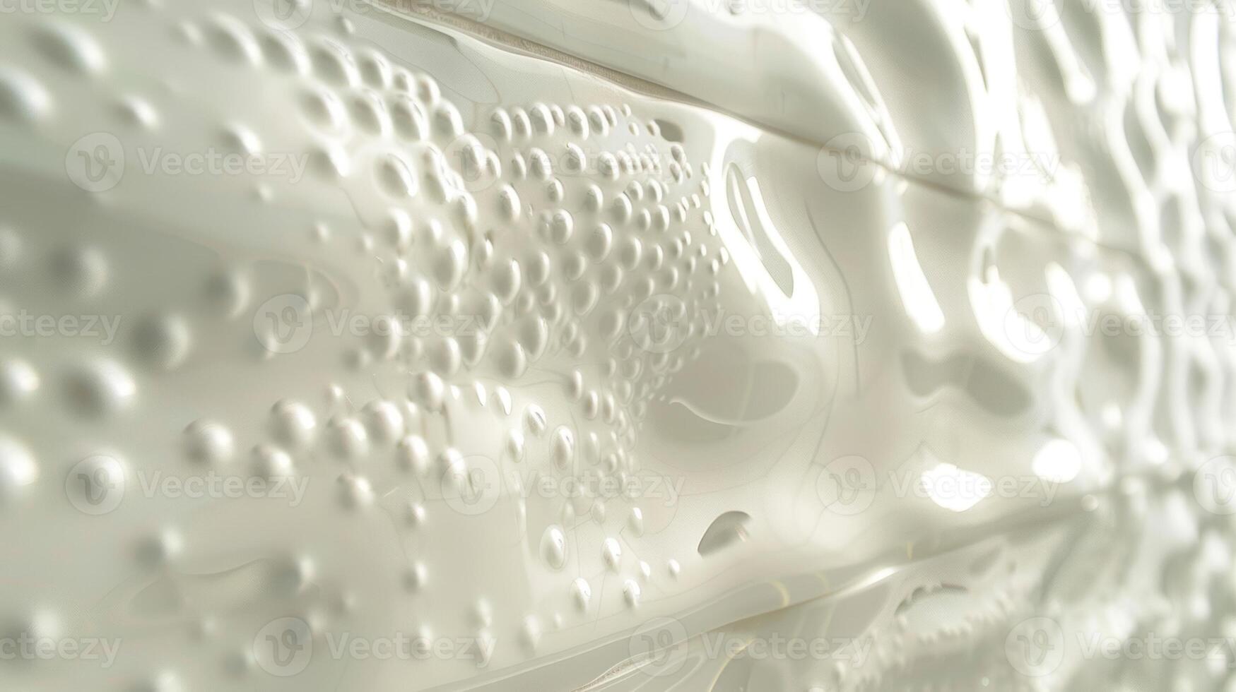 The smooth glossy texture of the tile is contrasted by a series of tiny raised dots adding a unique depth and dimension to the overall pattern photo