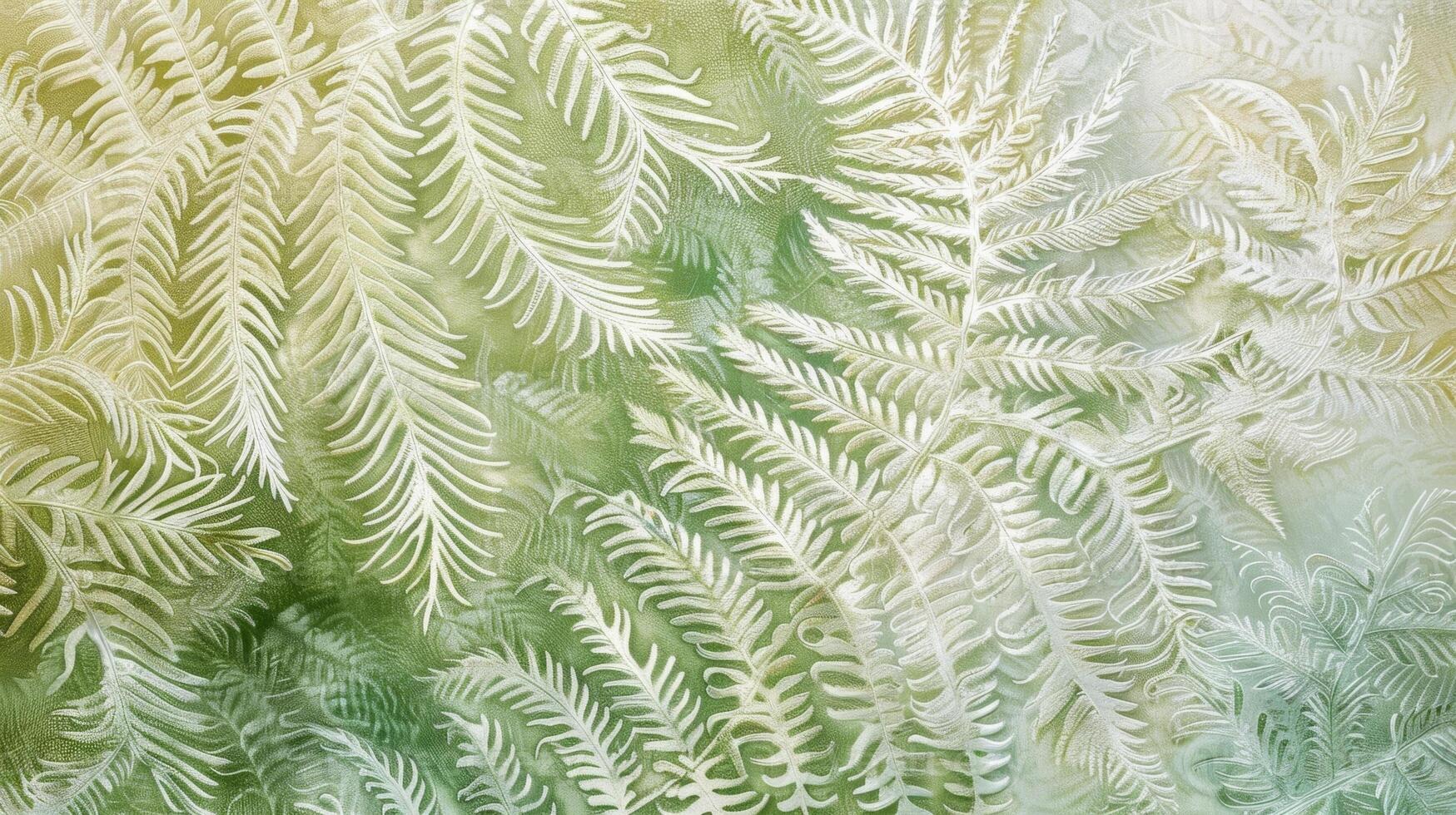 Lacy Layers Like layers of delicate lace the feathered fronds of a fern form a beautiful and intricate pattern photo