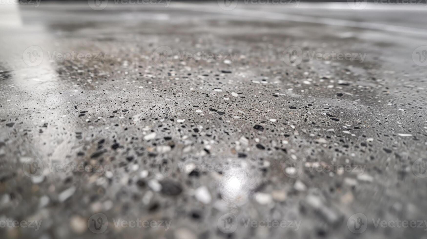 The polished surface of concrete appears almost pristine with a beautiful and understated quality. However tiny speckles of aggregate peek through the surface adding a touch of rawnes photo