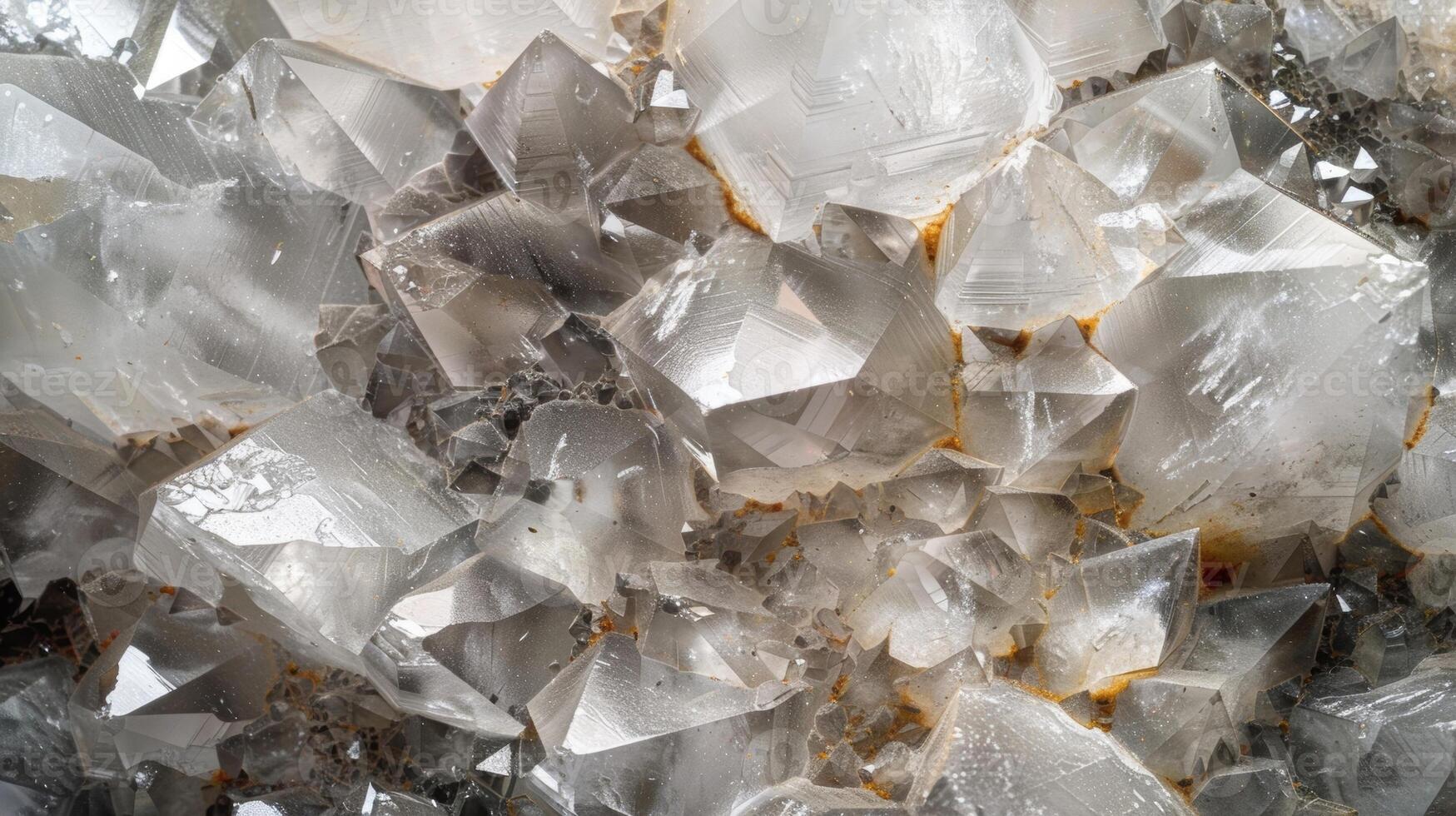 As if captured under a microscope the intricate details of this smooth quartz reveal an endless variety of shapes sizes and patterns each unique and mesmerizing photo
