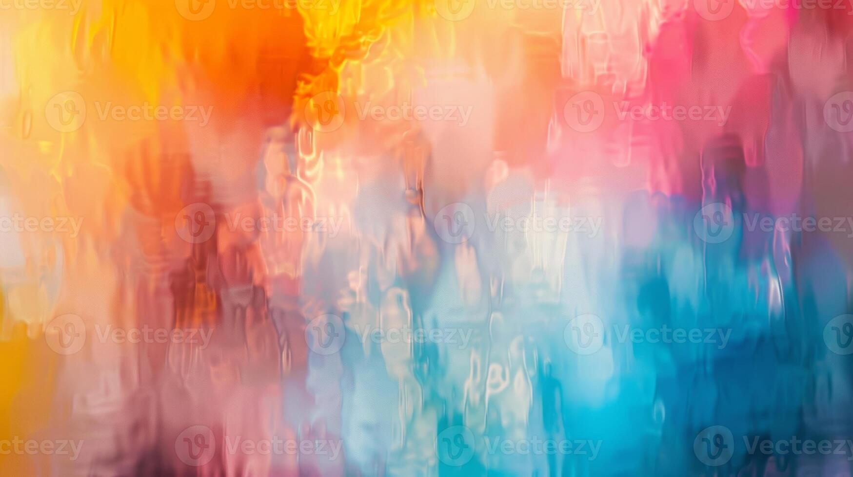 Hues merge and blend in a blurred display of artistic expression photo