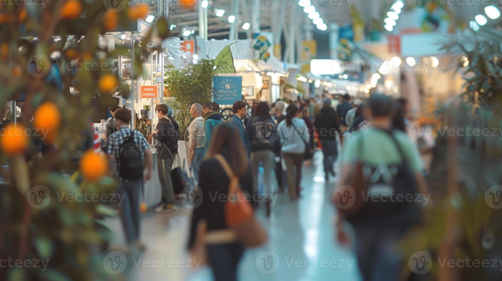 A sea of fuzzy booths and demonstrations caught the eye at the ecofair photo
