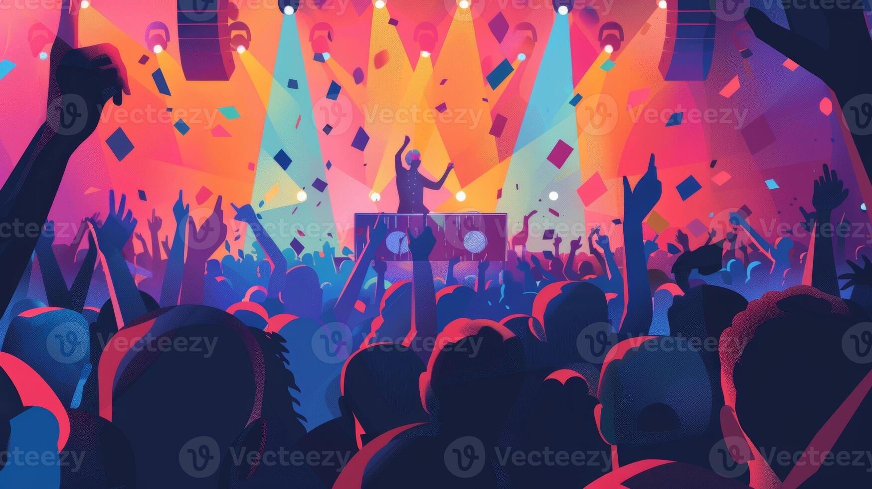 Our loyalty card embodies the spirit of live music with a stage and crowd illustration and exclusive perks for our most loyal fans photo