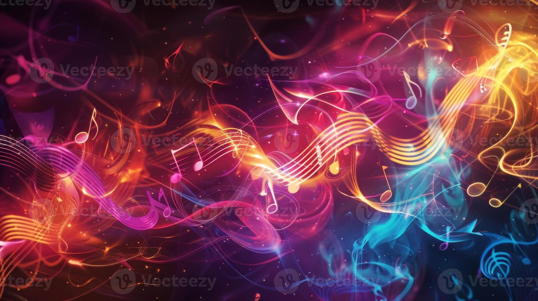 A striking visual representation of sound showcasing the harmonious and rhythmic movements of a popular tune photo