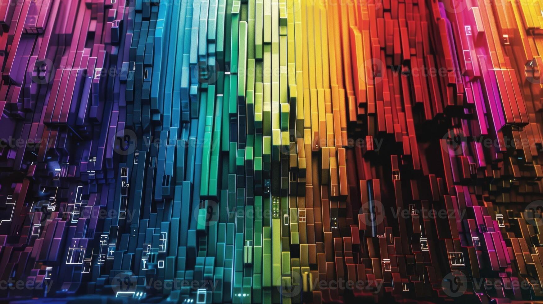 Colorcoded sections for different musical elements such as instrumentals vocals or production photo