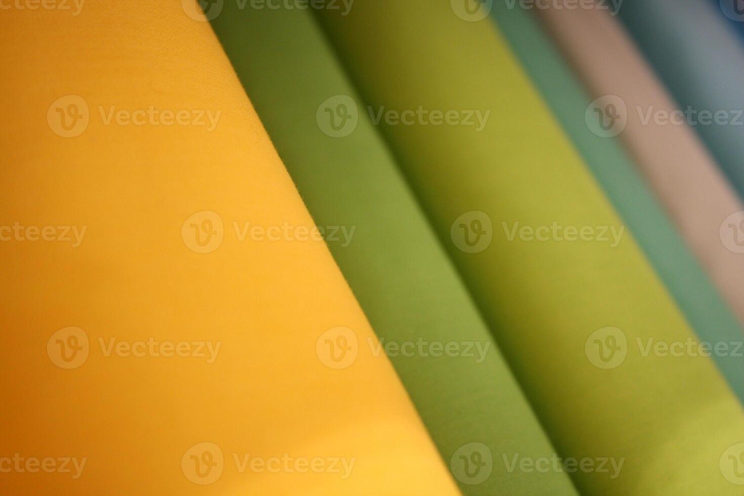 Abstract Colorful Bolts of Fabric Background photo