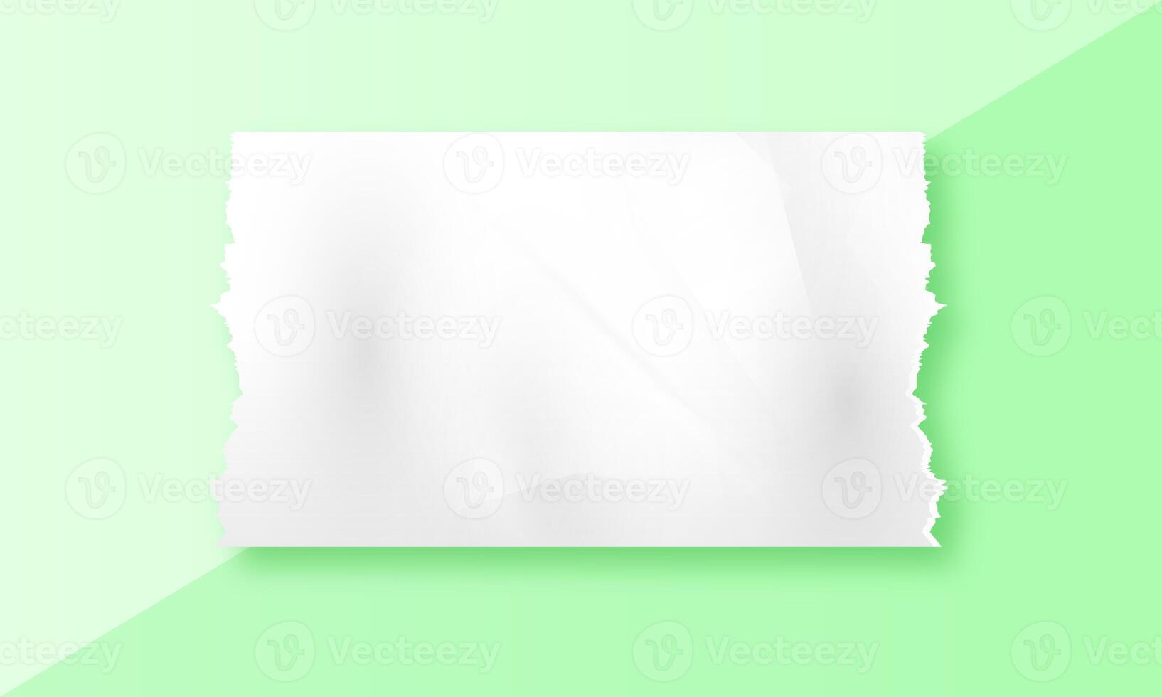 Torn paper style frame design background photo