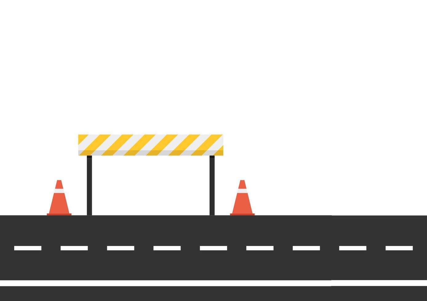 Fence light construction icon. Fence light on white background. vector