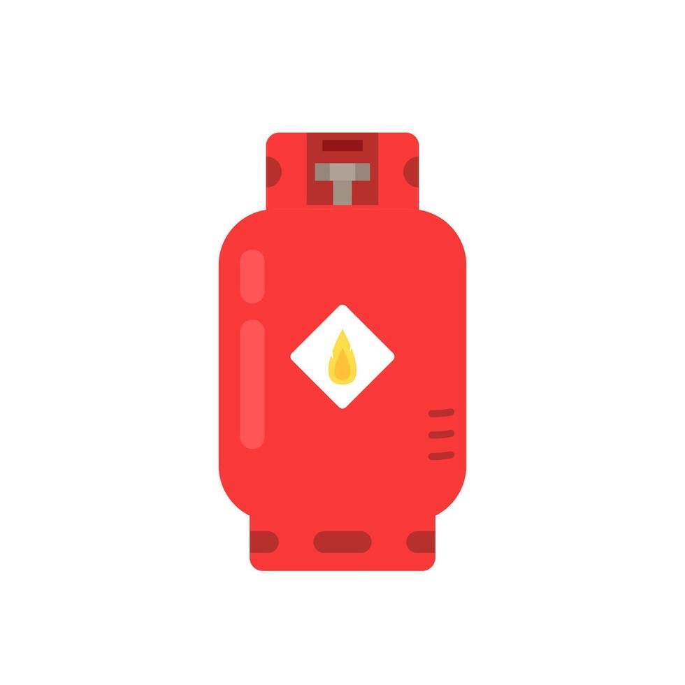 Gas tank cartoon . Gas tank logo design. vector