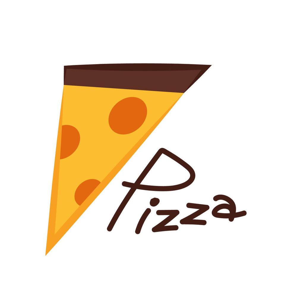 Pizza logo design. Pizza . Pizza symbol. vector