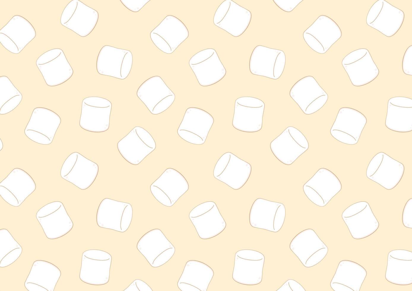 Marshmallow pattern wallpaper. background. marshmallow . vector