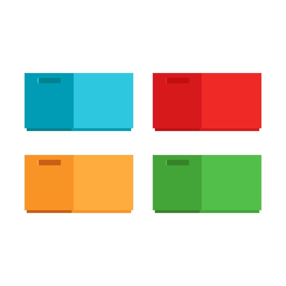 Crate stack cartoon . free space for text. wallpaper. vector