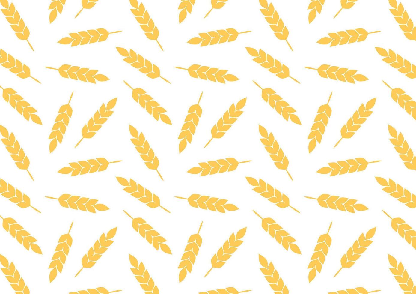 Wheat pattern wallpaper. oat symbol. free space for text. rice sign. Rice pattern wallpaper. vector