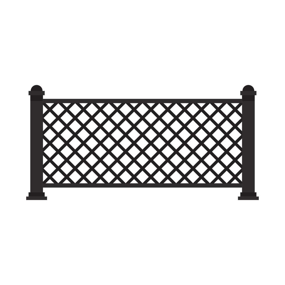 Balcony cartoon . Railing . Fence . vector