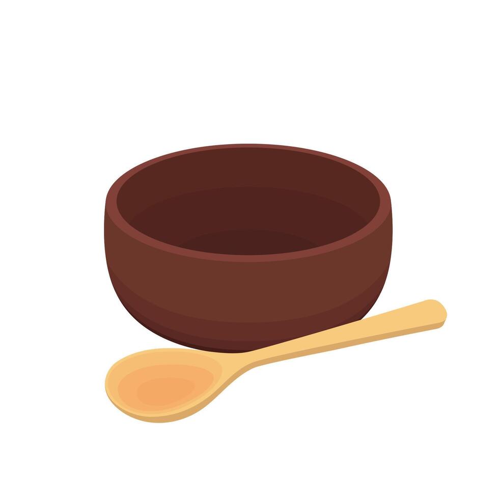 Bowl. Bowl on white background. bowl . vector