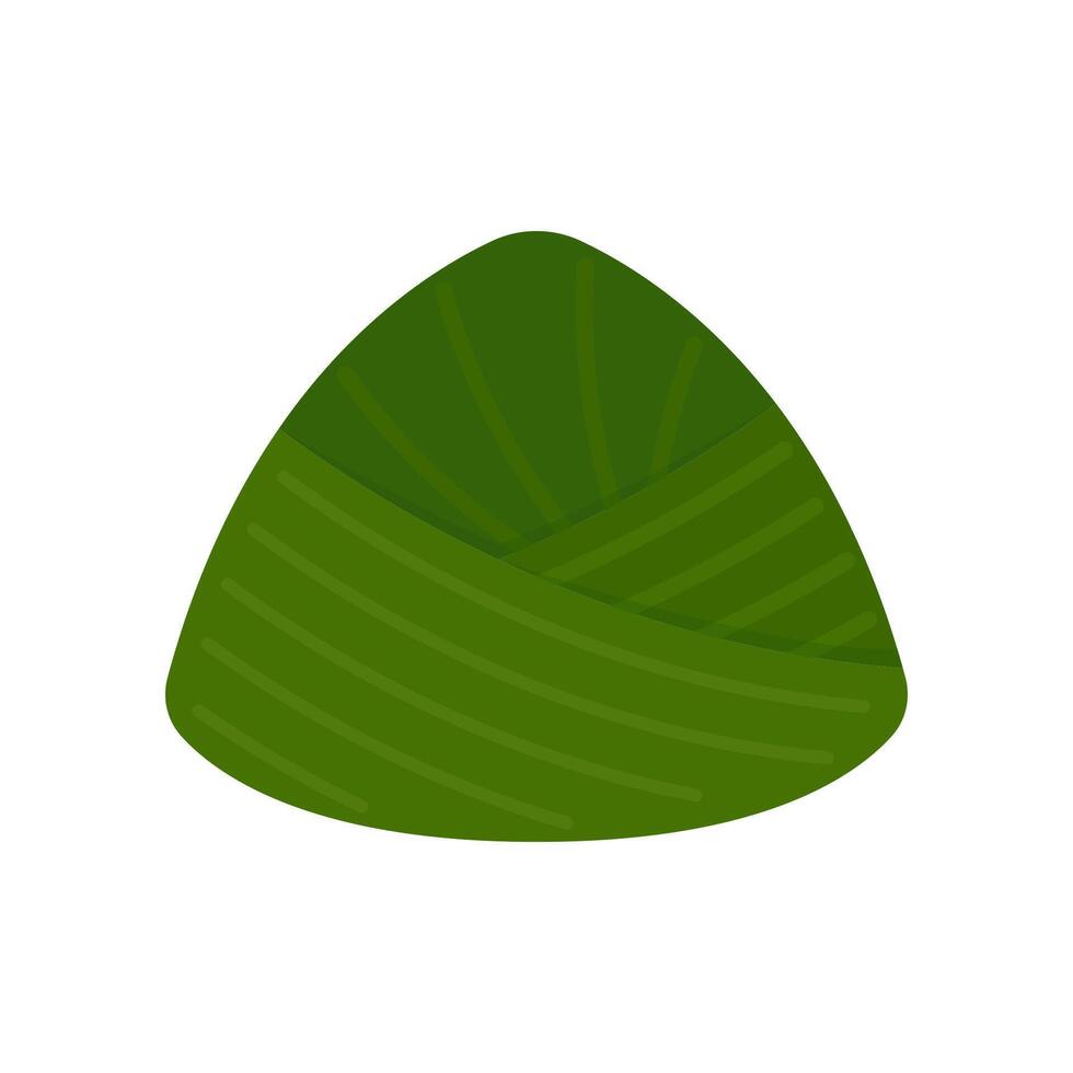 Delicious zongzi on white background. Duanwu Festival, date and wine's name written in Chinese calligraphy. Delicious zongzi icon. vector
