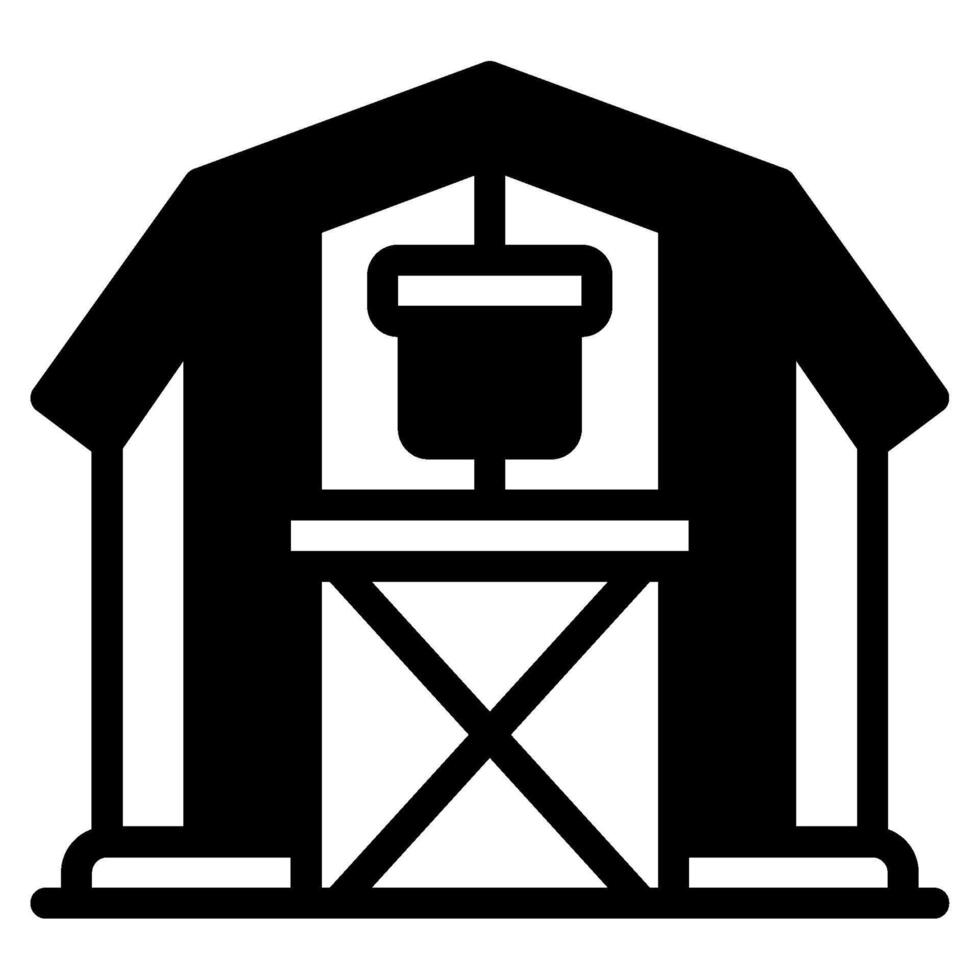 Farmhouse icon for web, app, infographic etc vector