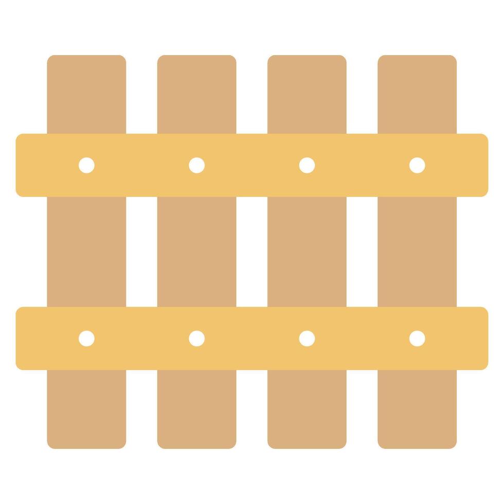 Rustic Fence icon for web, app, infographic etc vector