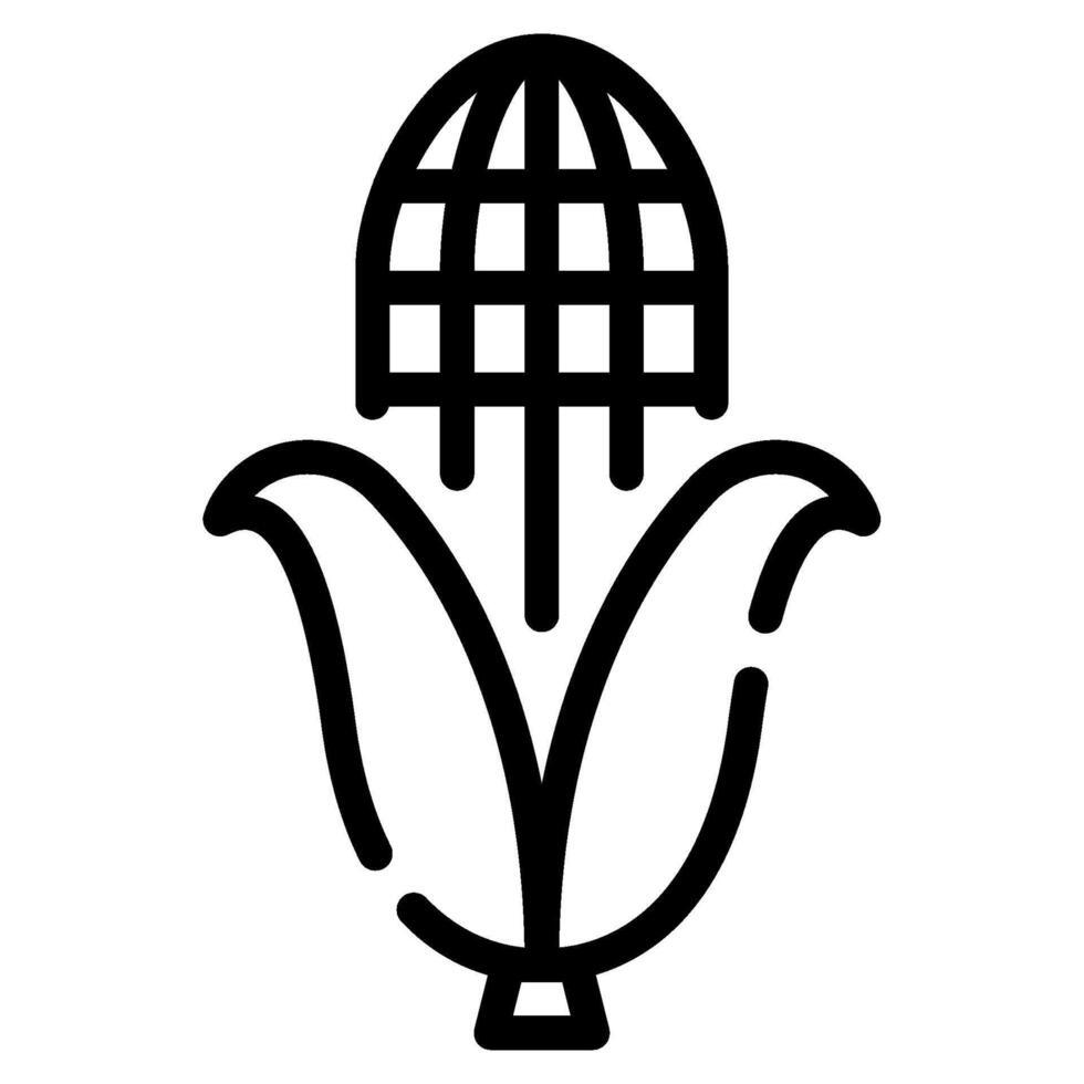 Cornstalk icon for web, app, infographic etc vector