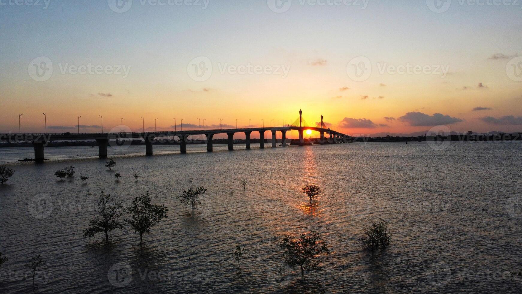 Sunsets and landscapes in and around central Vietnam photo