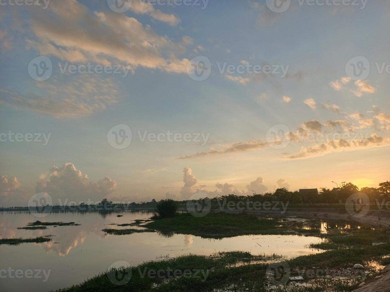 Sunsets and landscapes in and around central Vietnam photo