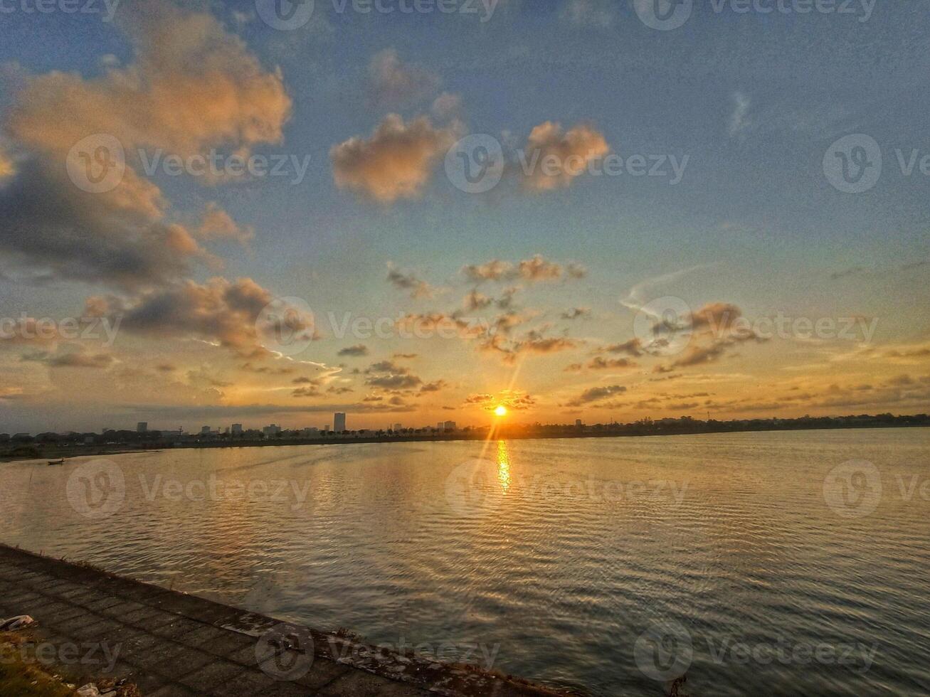 Sunsets and landscapes in and around central Vietnam photo
