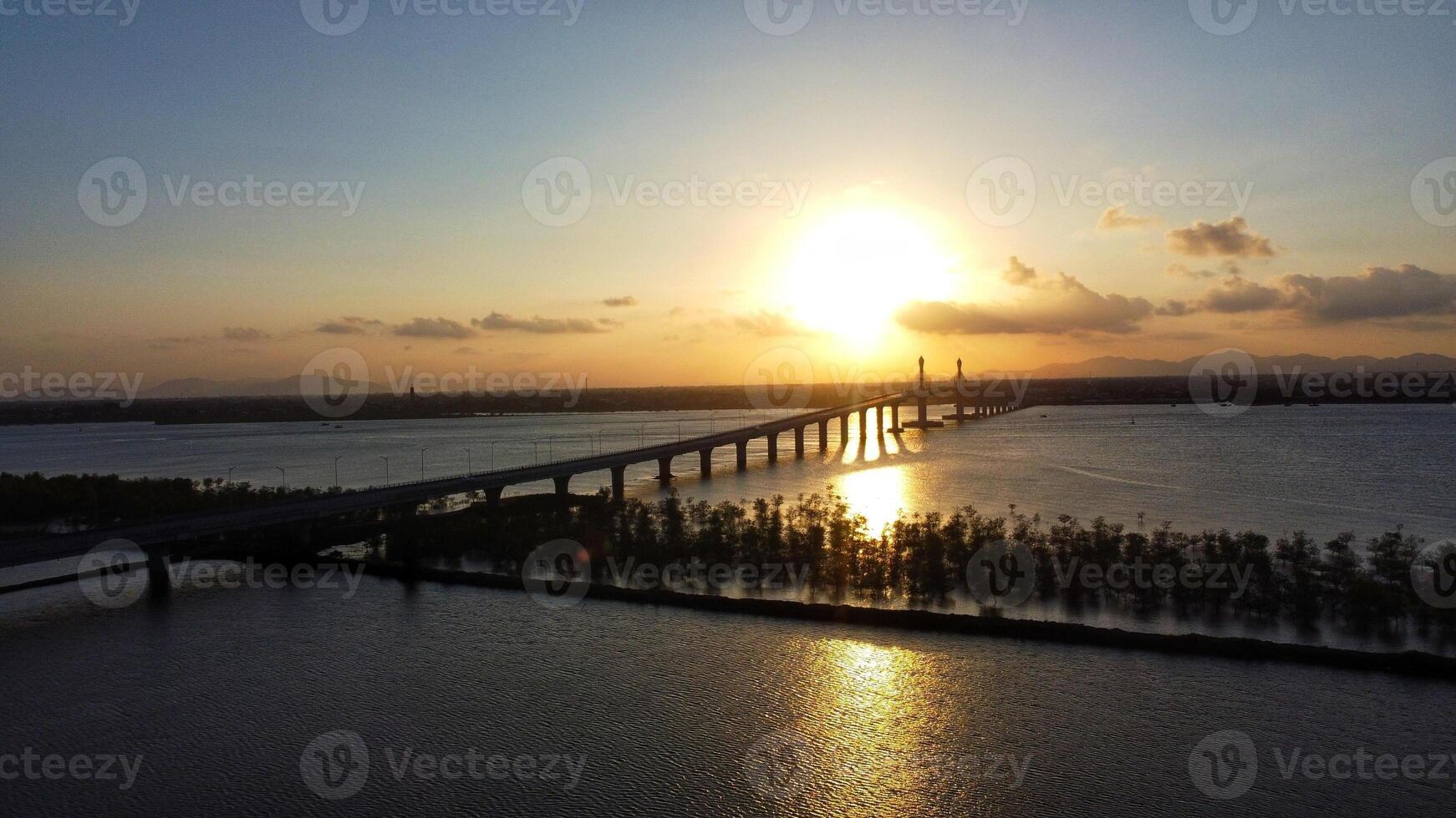 Sunsets and landscapes in and around central Vietnam photo