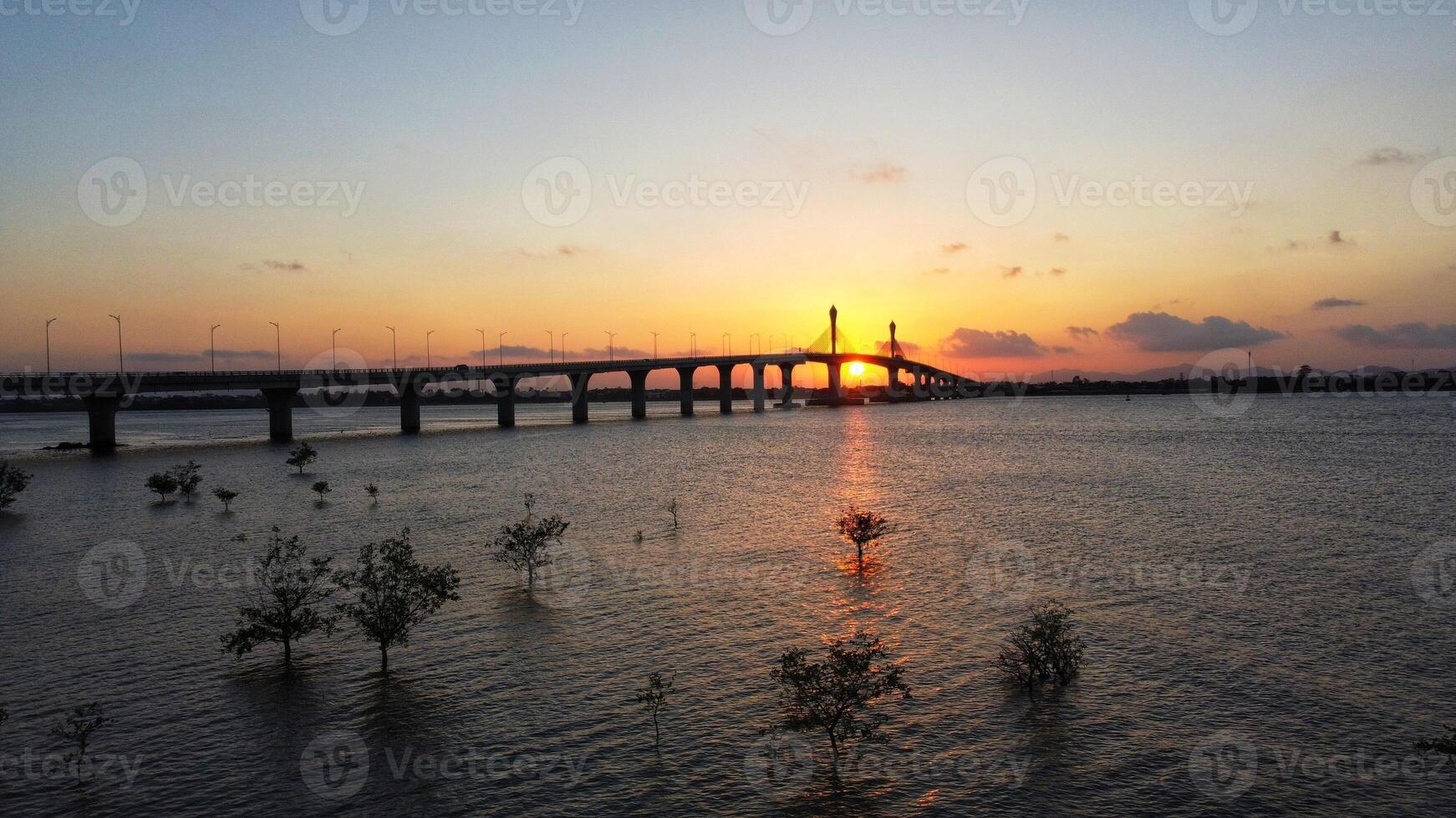 Sunsets and landscapes in and around central Vietnam photo