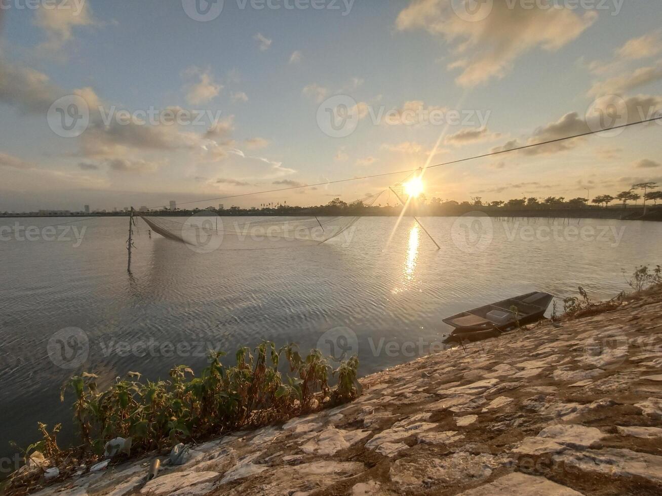 Sunsets and landscapes in and around central Vietnam photo