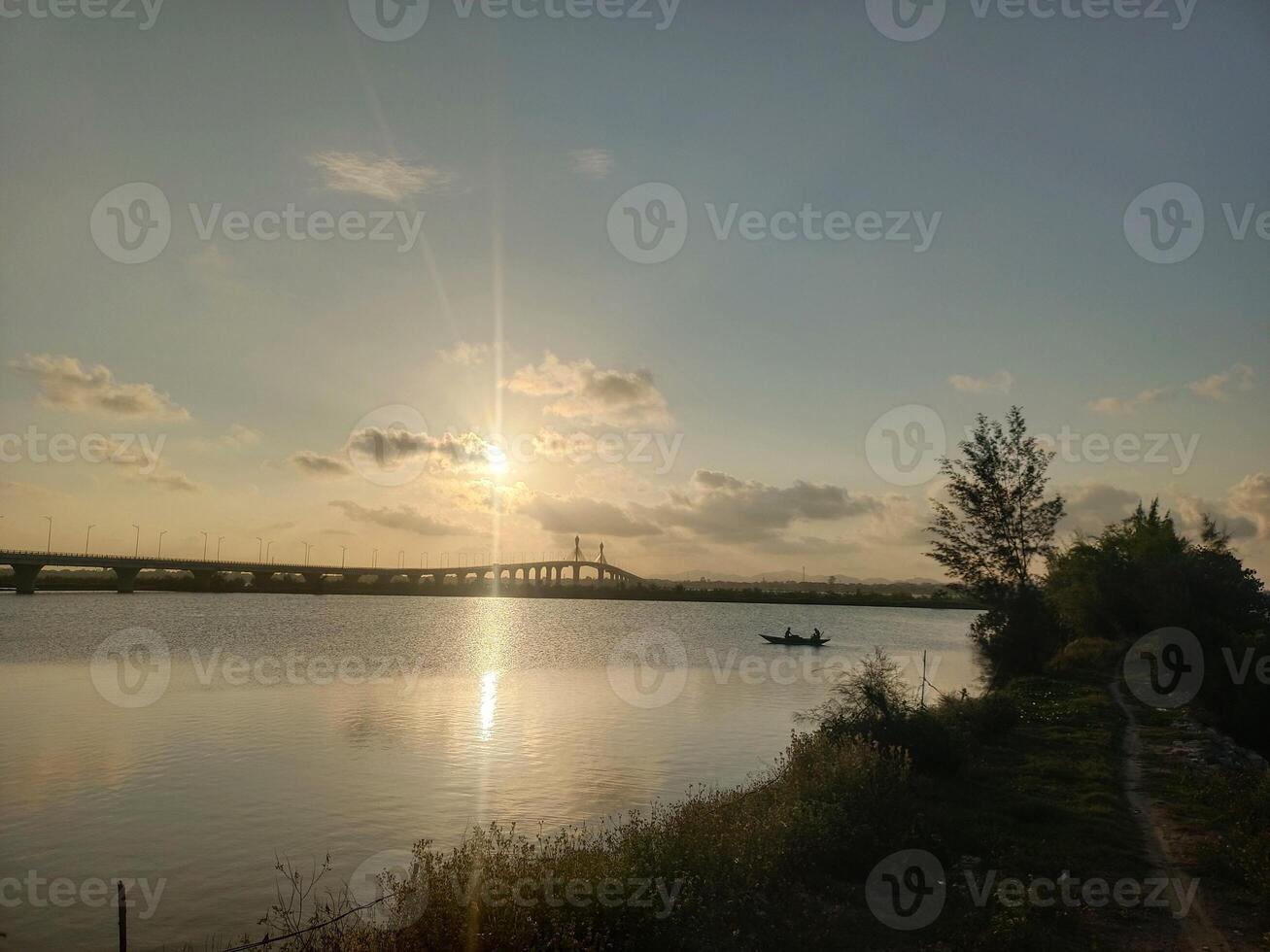Sunsets and landscapes in and around central Vietnam photo