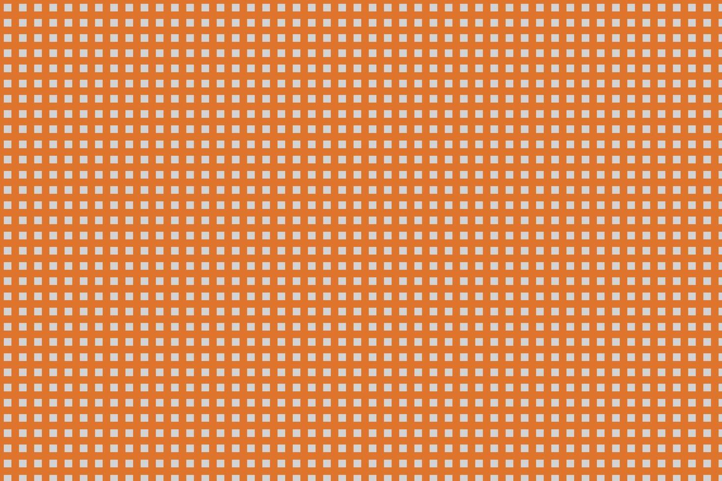 simple abstract grey ash color square pattern on orange background orange background with a pattern of dots and the dots in white grey vector