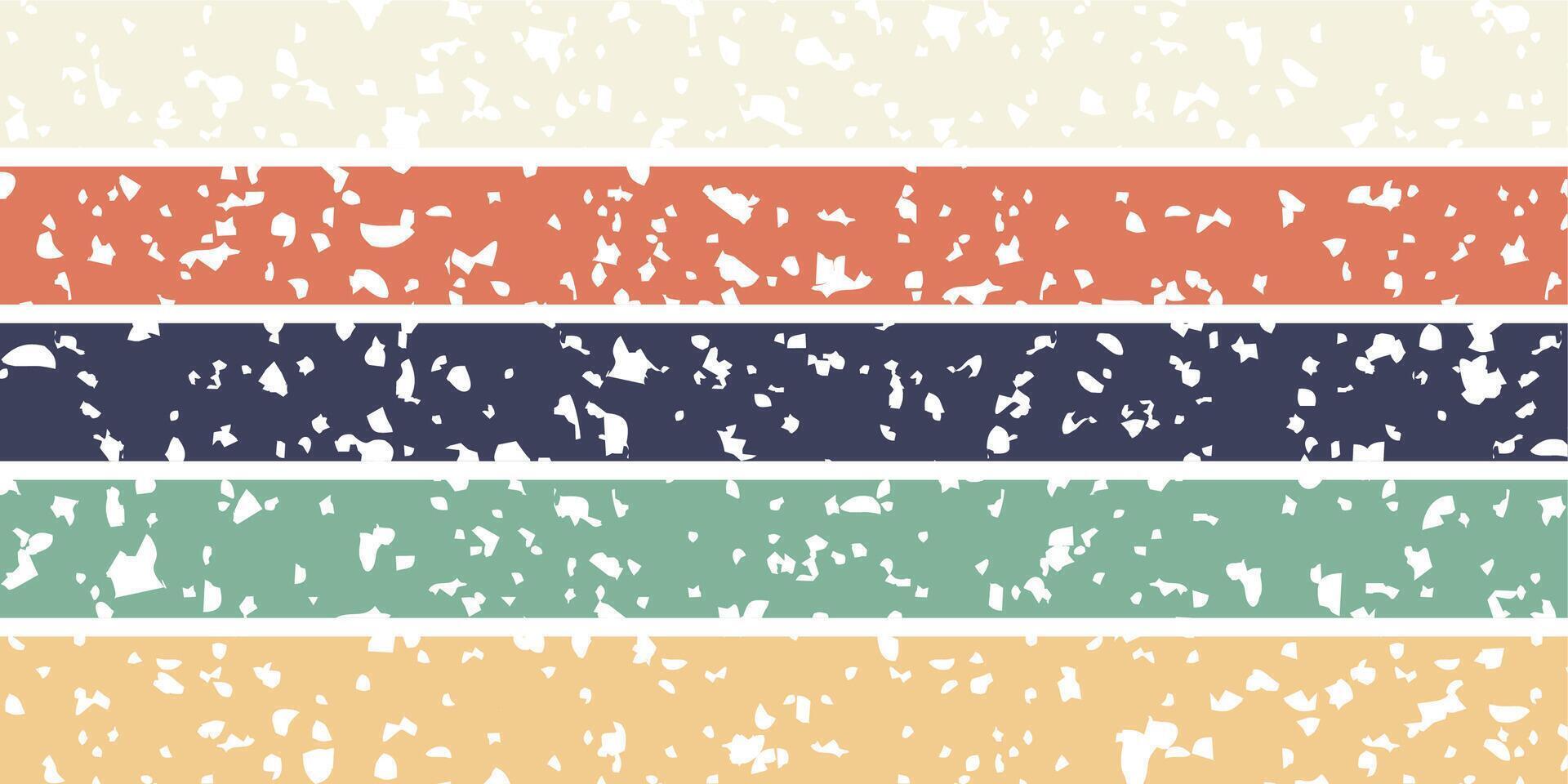 a series of different colored lines with splatter spots on them. beautiful colorful abstract background vector
