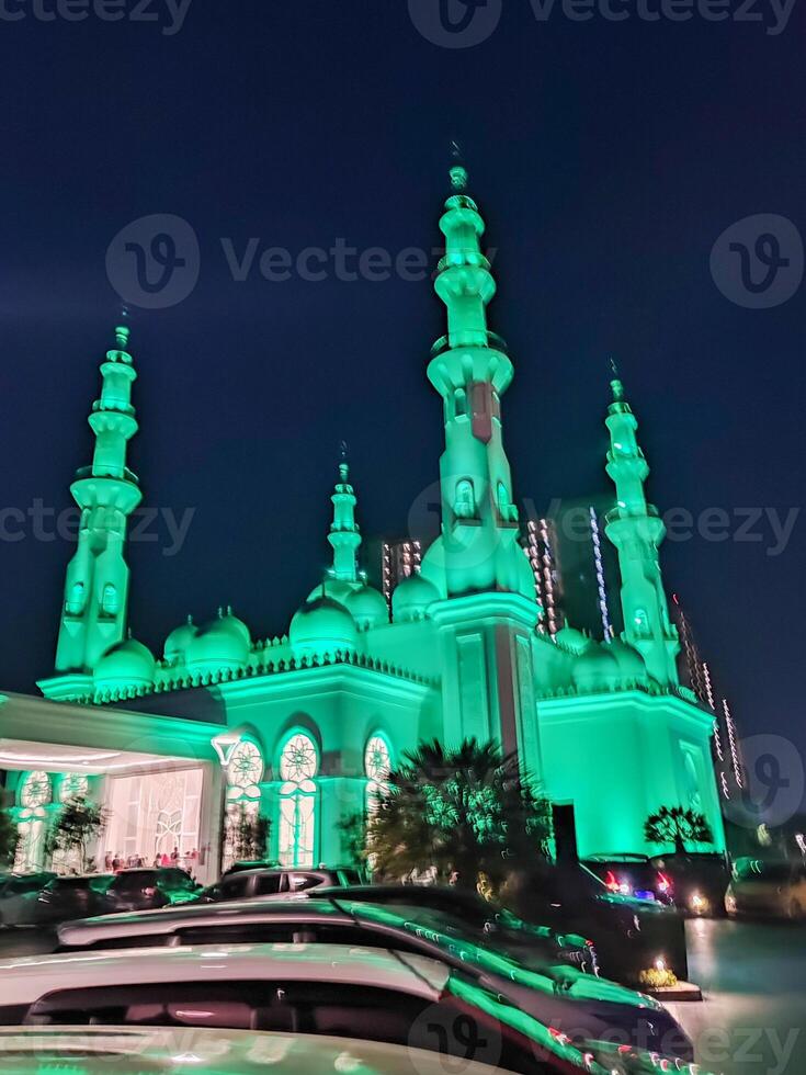 the green mosque in kuala lumpur, malaysia photo