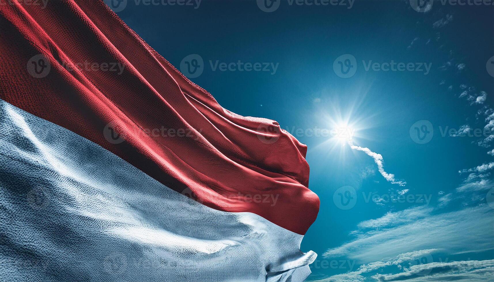 Indonesian citizens celebrated independence with great enthusiasm photo