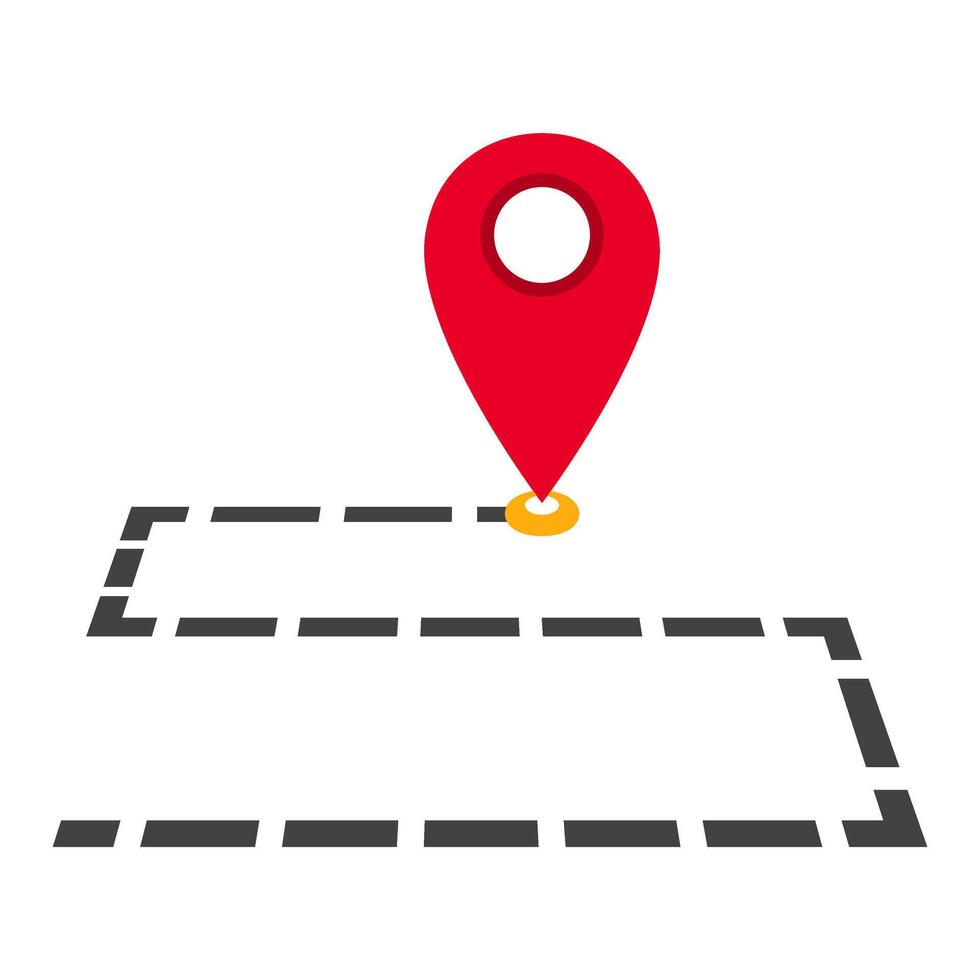 Premium Locations Tag icon, map symbol, Place marker, Road Navigations, Locations Mark. vector