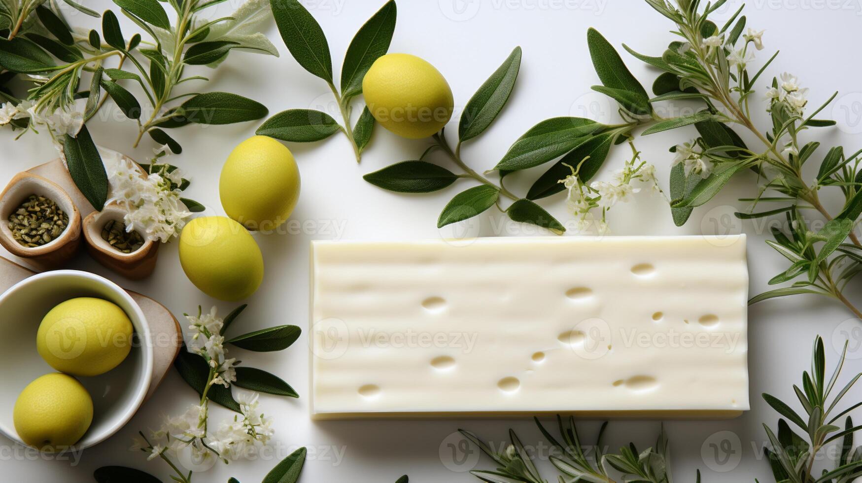 Soap bar lemon fruit scent homemade photo