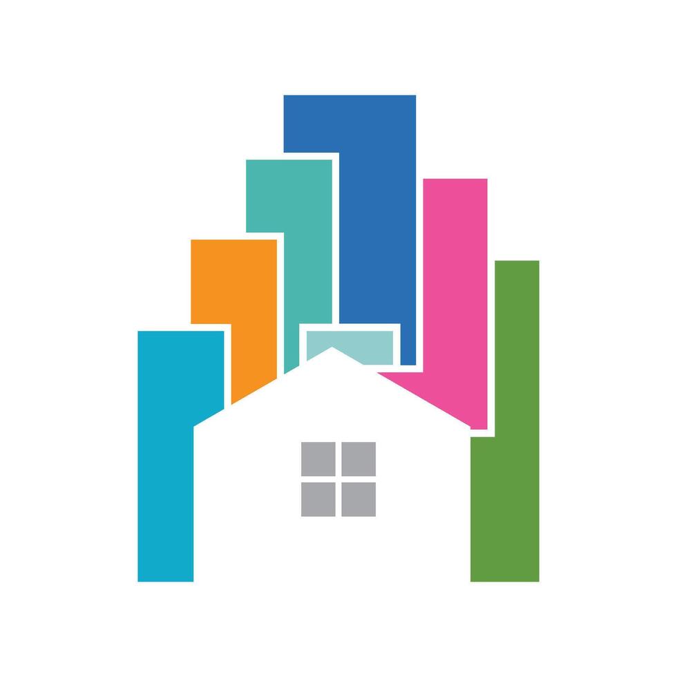 Real Estate Property and Construction Logo vector