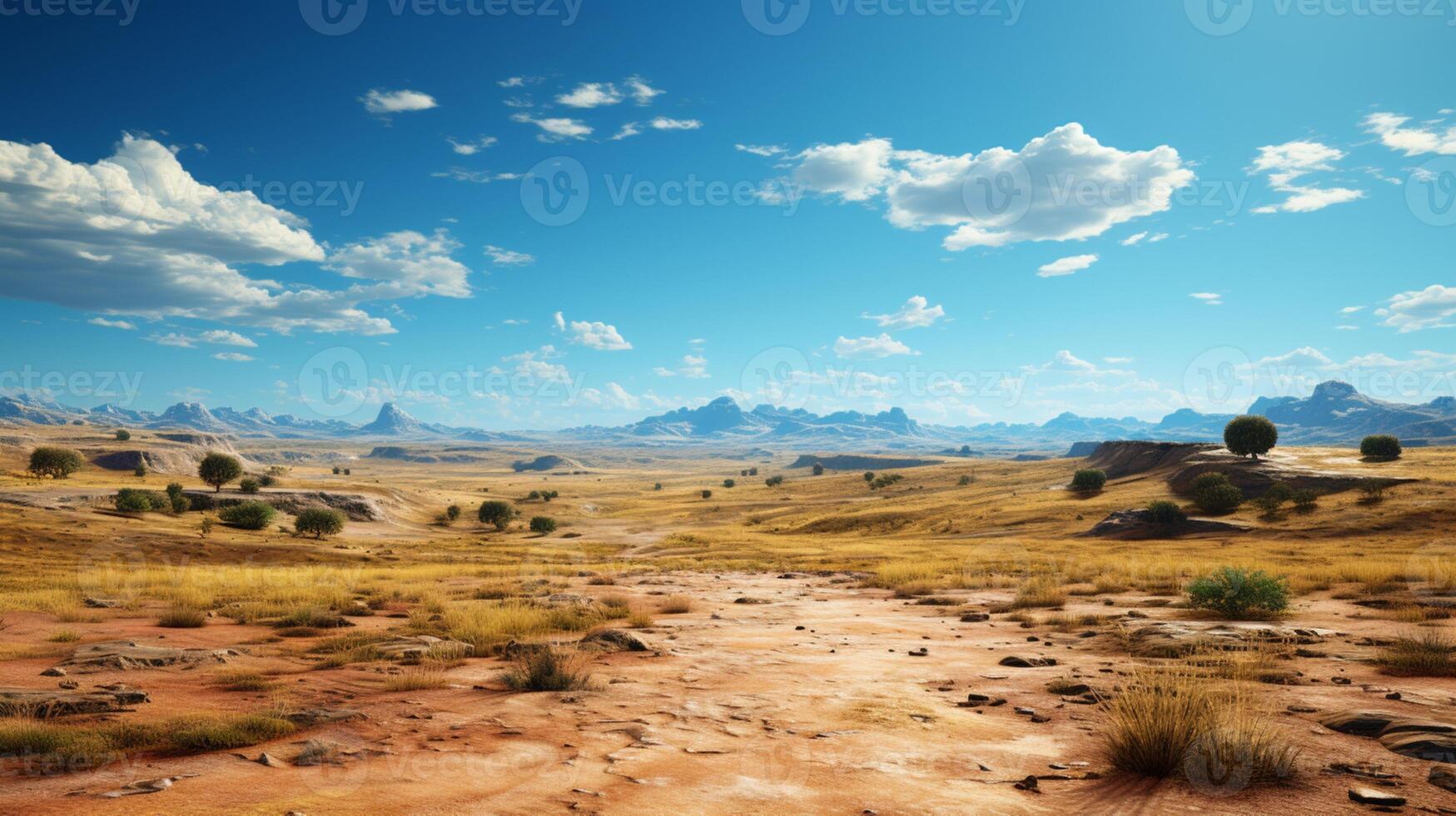 Sandy roads with wide skies nature landscape photo